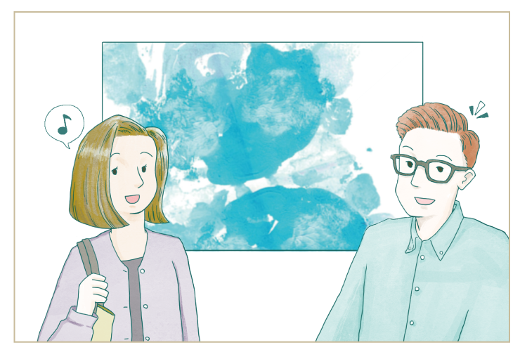 オープンアートのサービスフロー